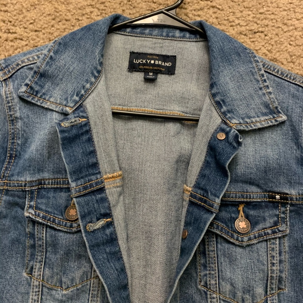 Lucky brand jean jacket